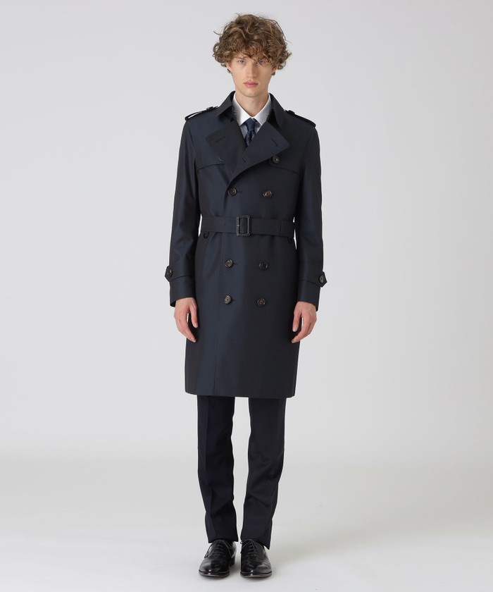 by CRAFTSMAN ギャバジンダブルトレンチコート(504913623)｜HANKYU
