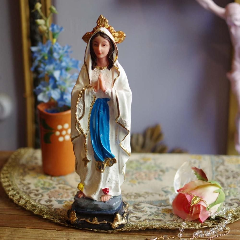 カトリック☆ルルドの聖母様像【H20cm】