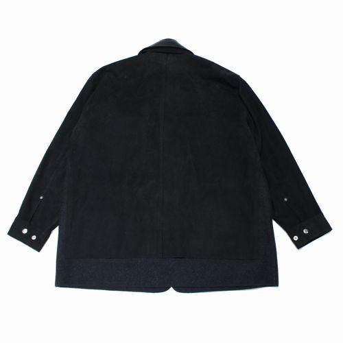 YOKE ヨーク 25AW Nuback Leather Coverall Jacket ヌバックレザー