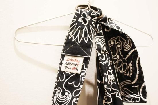 KAPITAL ガーゼバンダナパッチワークpt TRANSIT スナフキンBAG