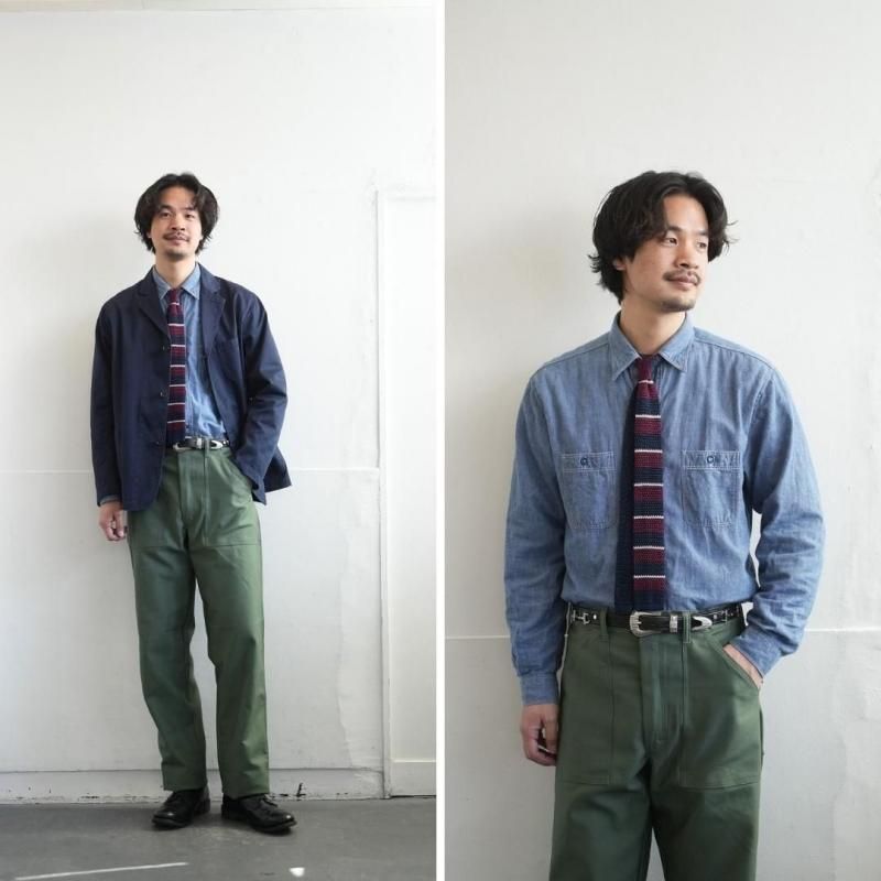 BUZZ RICKSON'S（バズリクソンズ） U.S.NAVYブルーシャンブレーワーク