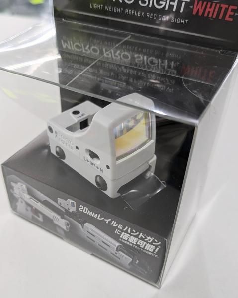 東京マルイ ハイキャパ ホワイト D.O.R 【 本体 + マイクロプロサイト