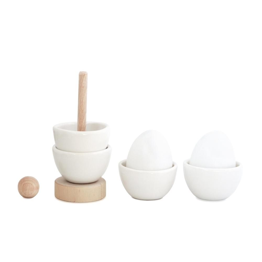CINQ plus | フィンランドのエッグカップ（ホワイト／4個）