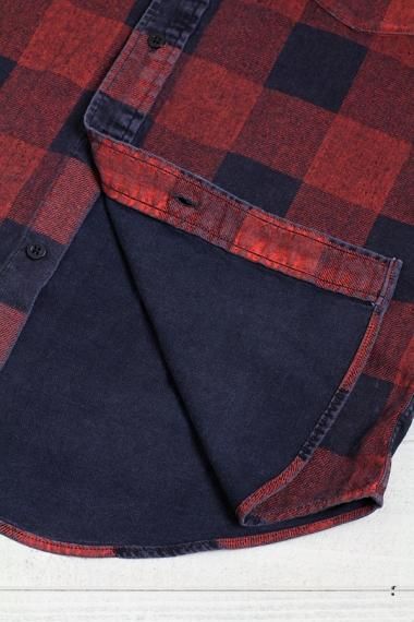 MINEDENIM(マインデニム)チェックシャツ〈通販/19AW〉#RPT｜イエロー