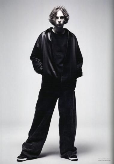 2022秋冬《マインデニム》新作 シープレザーコーチジャケット・BLK