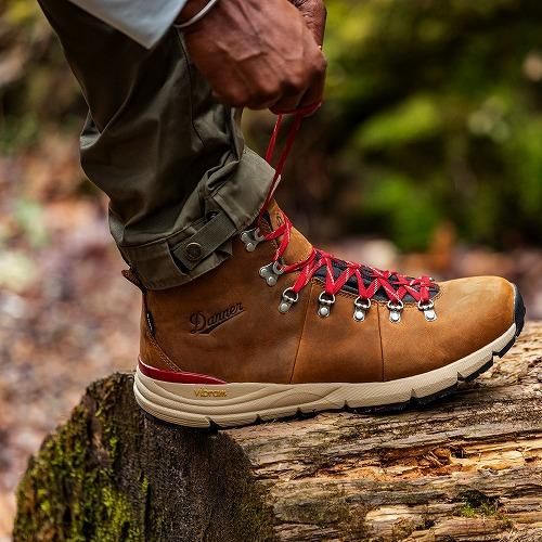 マウンテン 600 GTX- Grizzly Brown/Rhodo Red | ダナーブーツ (DANNER