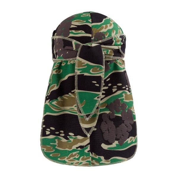 DENIM TEARS / GREEN CAMO COTTON WREATH DURAG - GANGSTA MARKET