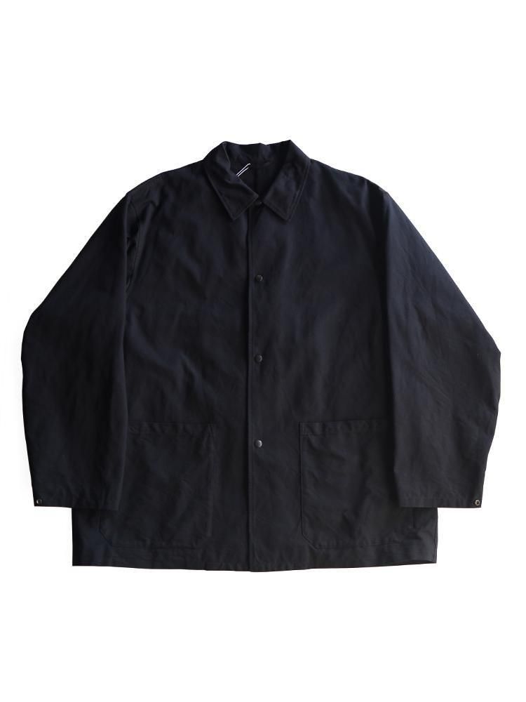 COMOLI / ポストワークツイルジャケット(BLACK) - TROUPE ONLINE SHOP