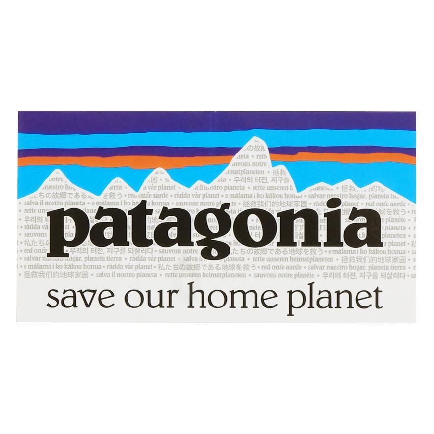 PATAGONIA ( パタゴニア ) ステッカー P6 (save our) STICKER - JAU