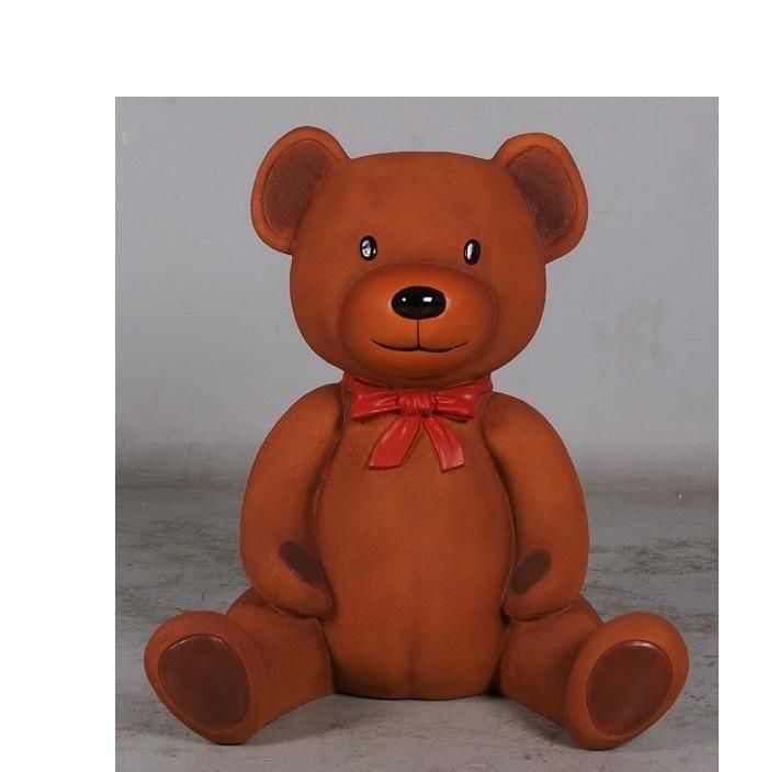 看板がわりとしても大活躍！☆くま・クマ☆赤いリボンをしたかわいい