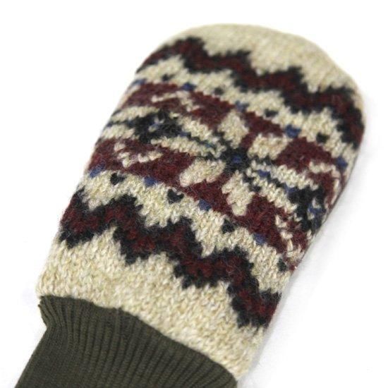 GREEN CLOTHING グリーンクロージング】KNIT MITT (ニット素材)(ミトン