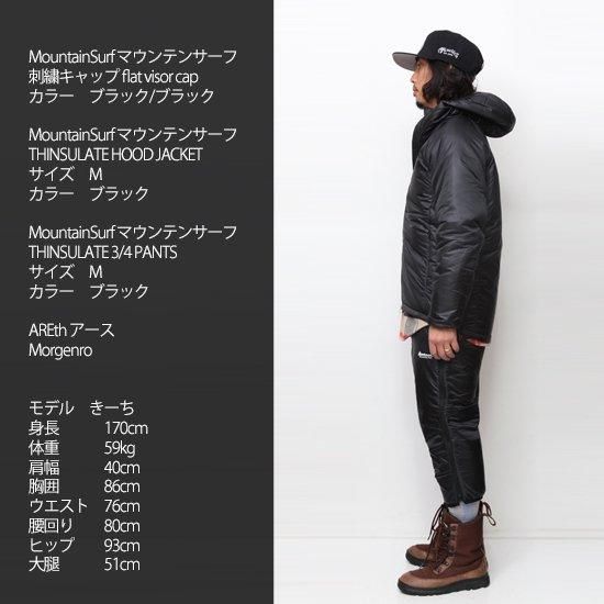 MountainSurf マウンテンサーフ｜THINSULATE HOOD JACKET(中綿ミッド