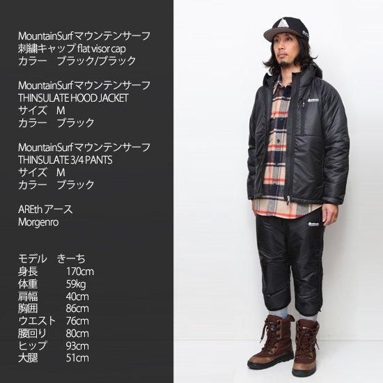 MountainSurf マウンテンサーフ｜THINSULATE HOOD JACKET(中綿ミッド