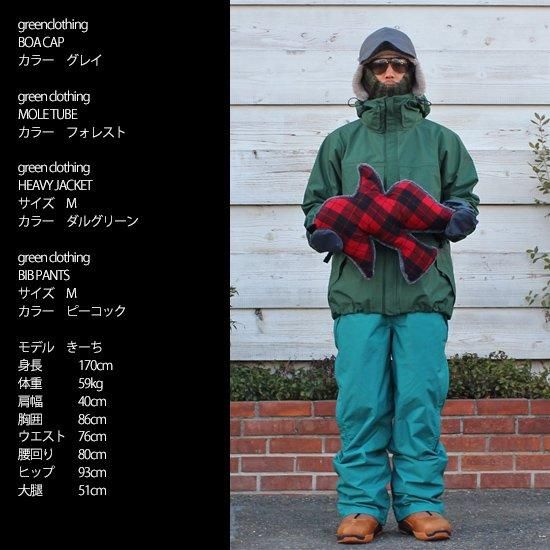 GREENCLOTHING グリーンクロージング】HEAVY JACKET (ブラック)(ヘビー