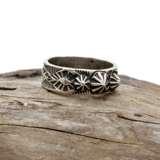 NAVAJO ナバホ族｜シルバー アポロリング (インディアンジュエリー