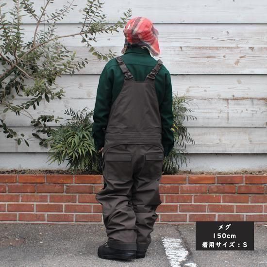 GREEN CLOTHING｜BIB PANTS BLACK