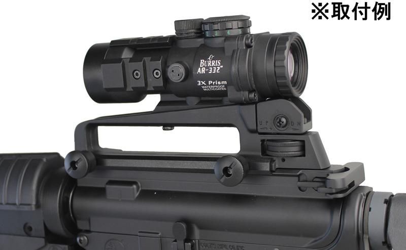 BURRIS AR-332タイプ 3倍固定倍率スコープ RED/GREEN CQレティクル BK