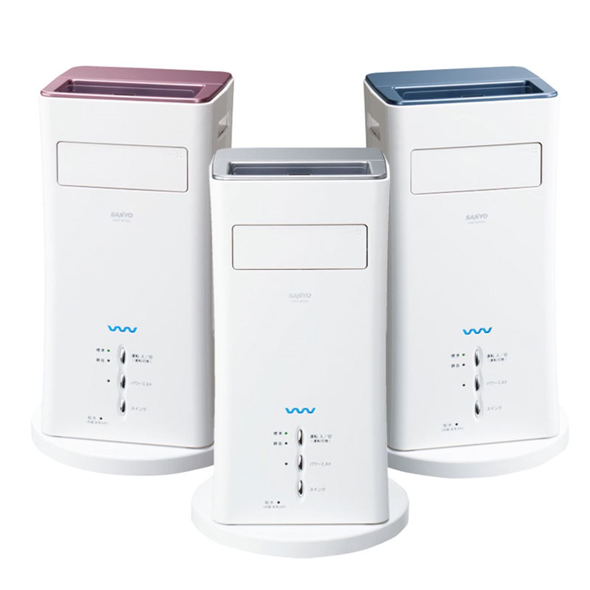 三洋、涼風・うるおい効果を追加した空気清浄機 - 価格.com