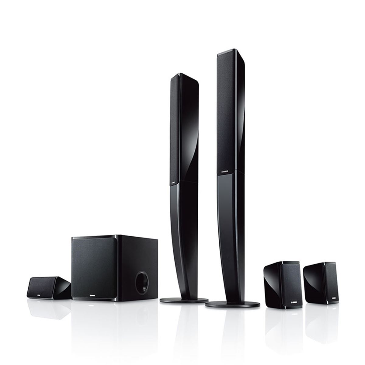 ヤマハ、5.1chスピーカーパッケージのトールボーイ型とブックシェルフ