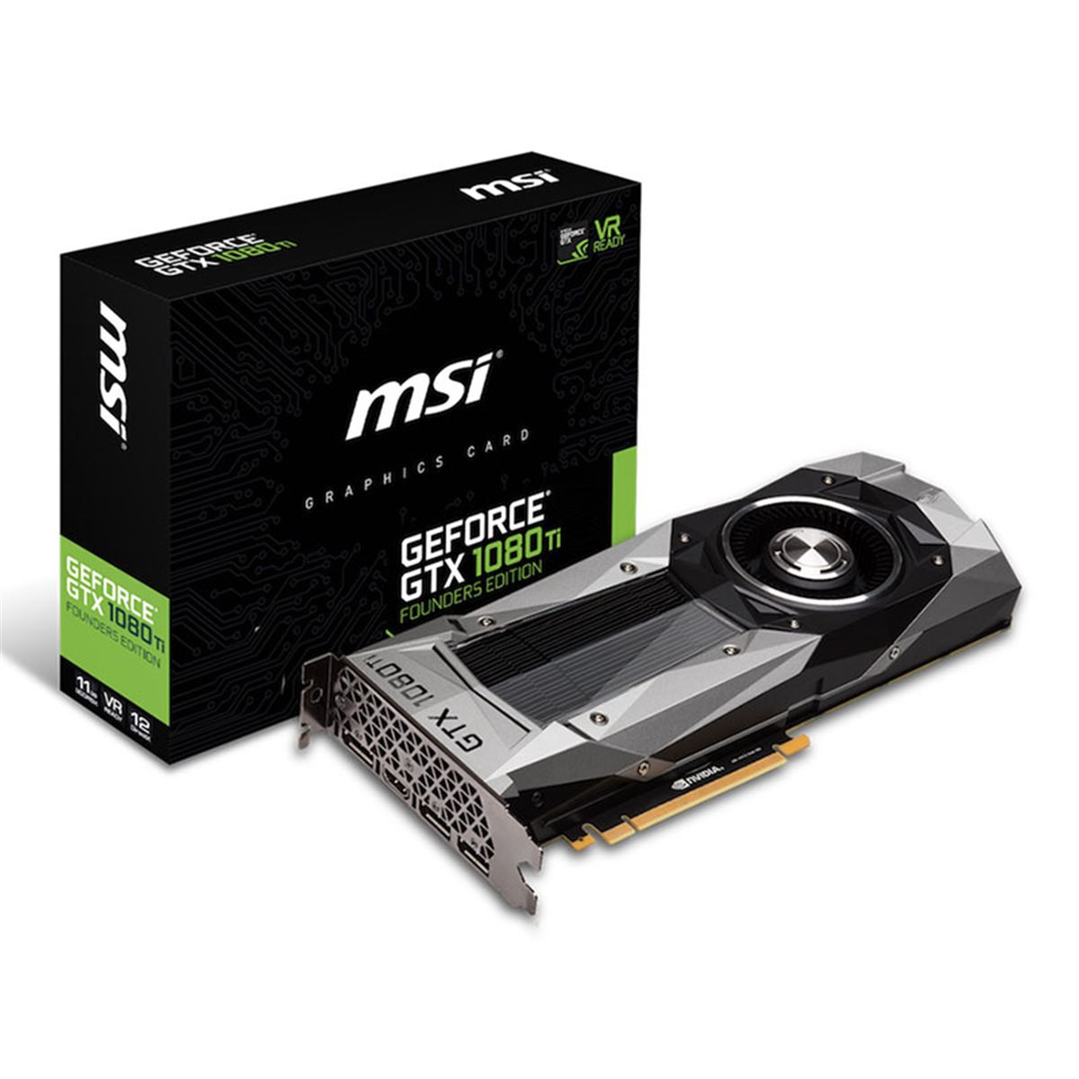 MSI、最上位ビデオカード「GeForce GTX 1080 Ti Founders Edition