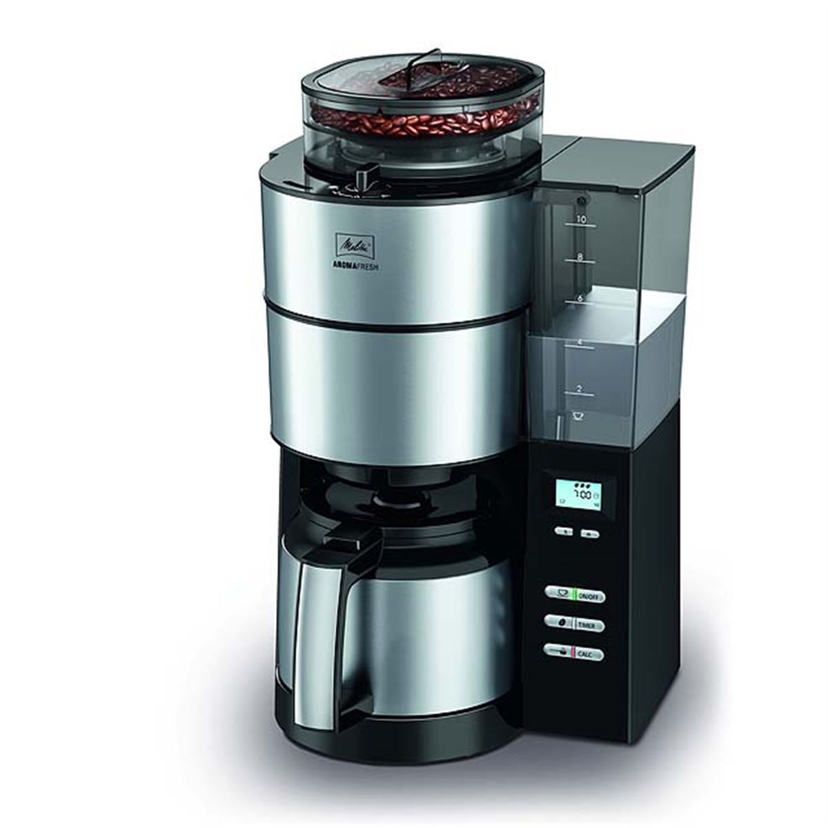 メリタ、家庭用全自動コーヒーメーカー「アロマフレッシュサーモ