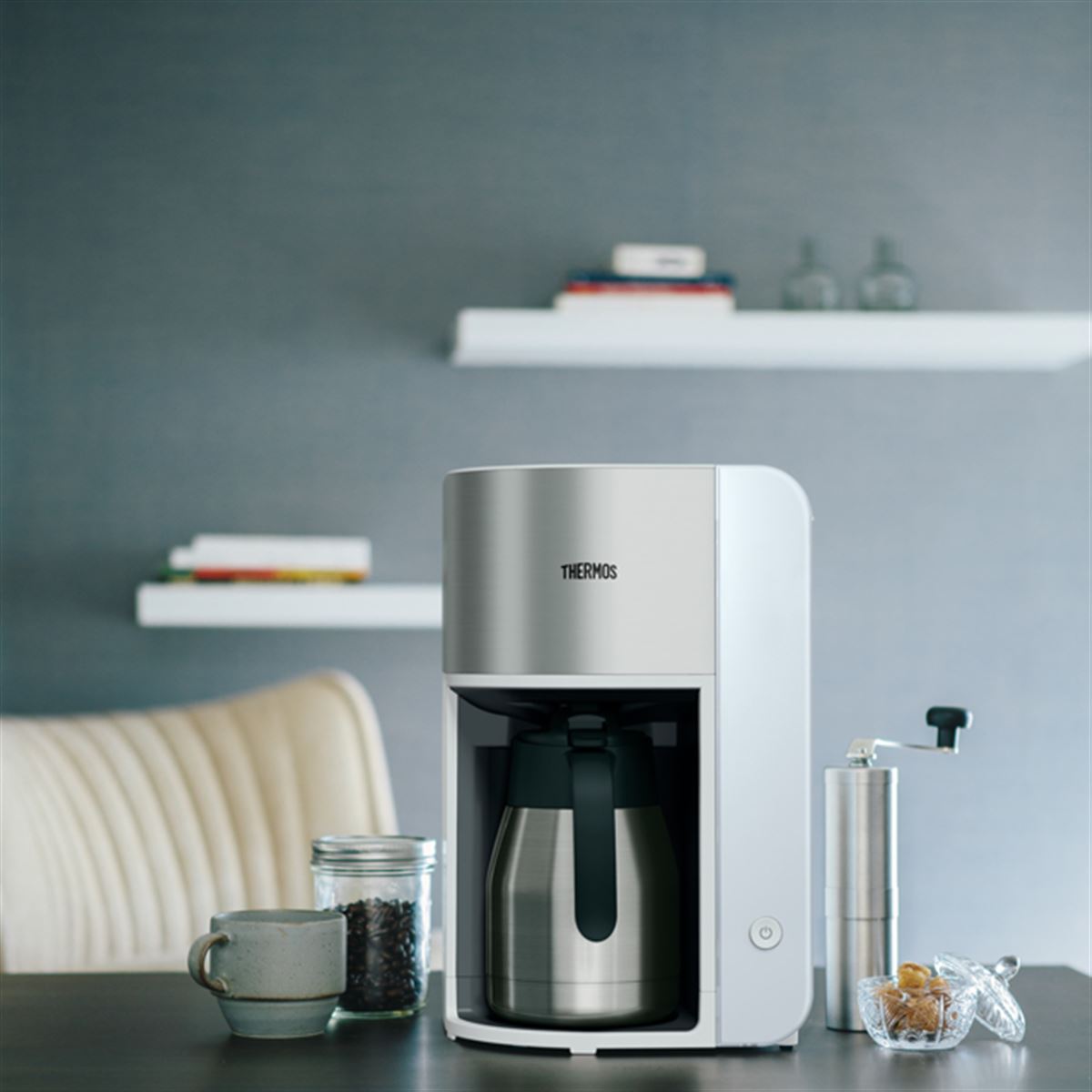 サーモス、湯をらせん状に落とす「スパイラルドリップ」を採用した