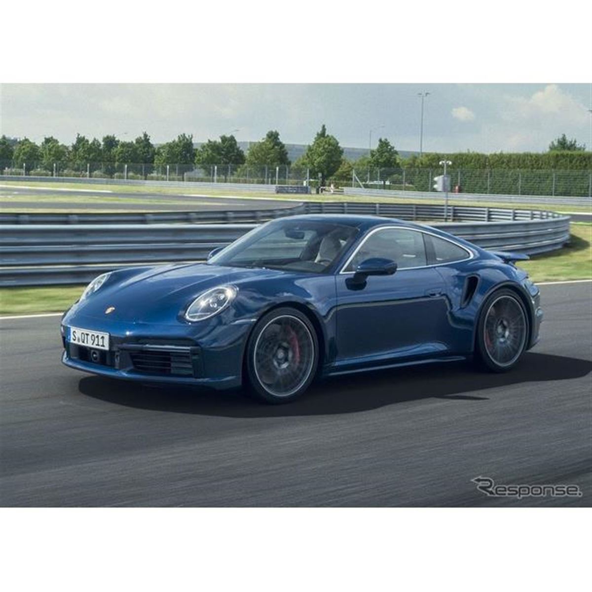 ポルシェ 911ターボ 新型、580馬力ツインターボ搭載…デジタルワールド