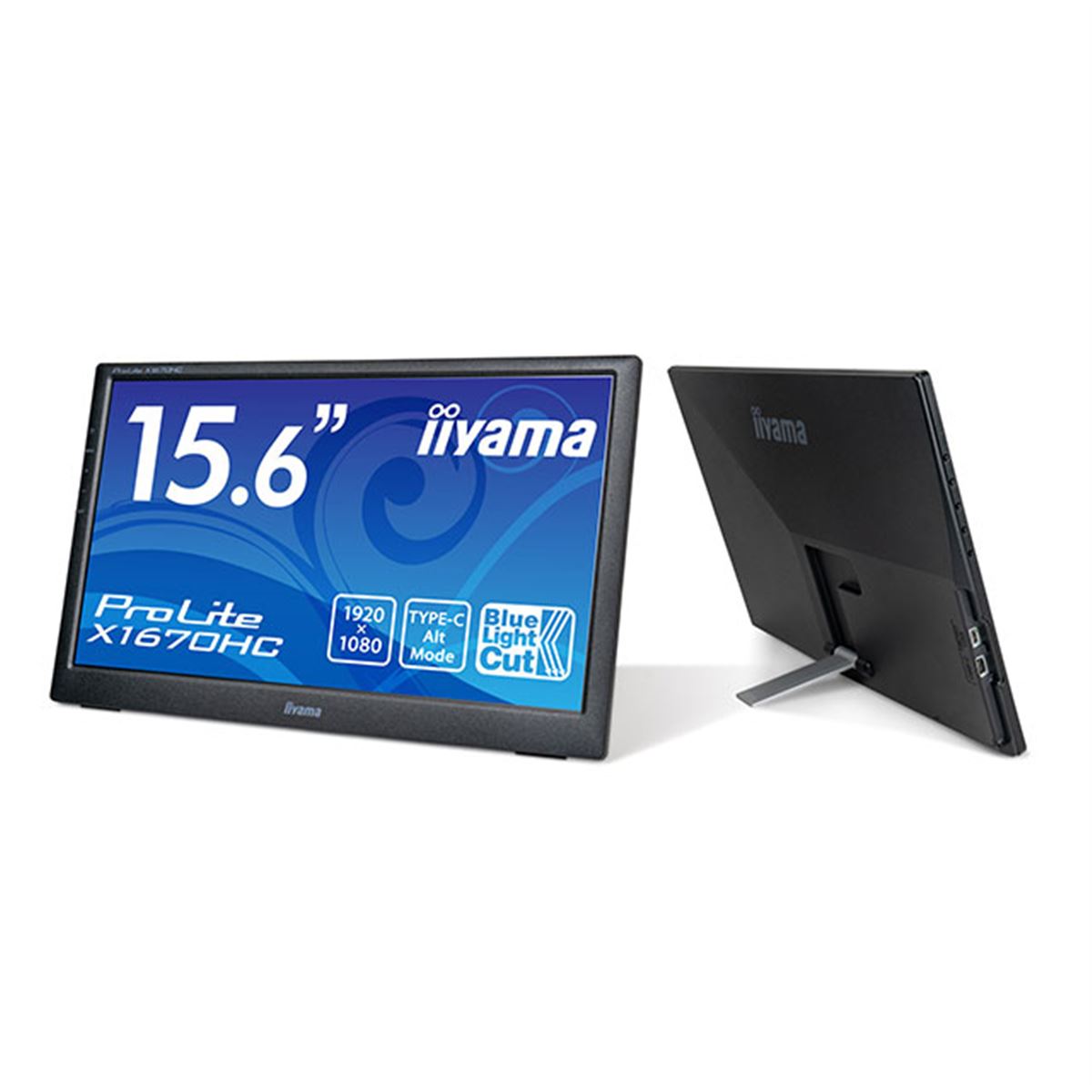 iiyama、USB Type-C接続を採用した15.6型モバイル液晶ディスプレイ