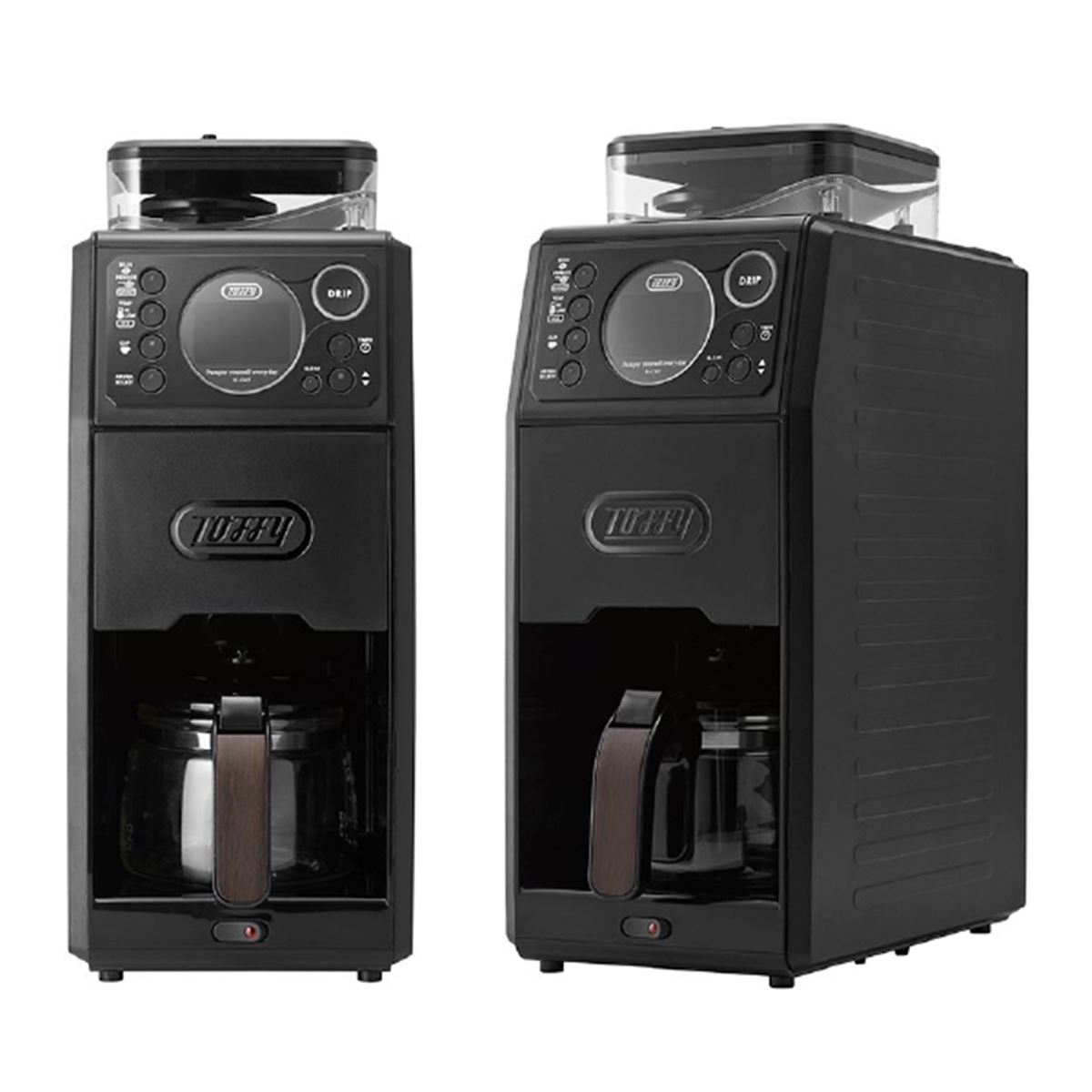 ラドンナ、「Toffy 全自動ミル付カスタムドリップコーヒーメーカー」を