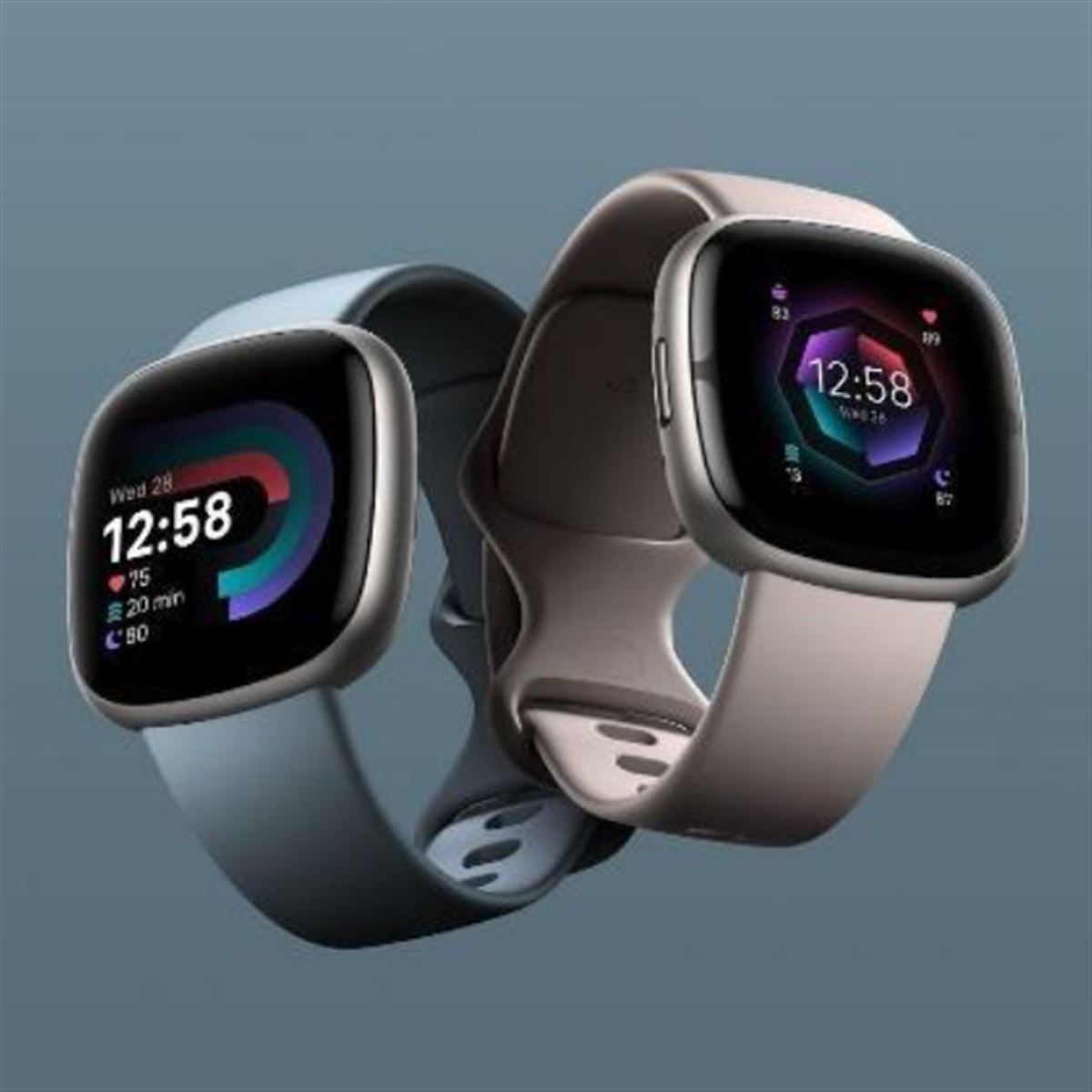 Fitbitより新スマートウォッチ2機種、ストレス管理に対応した「Sense 2