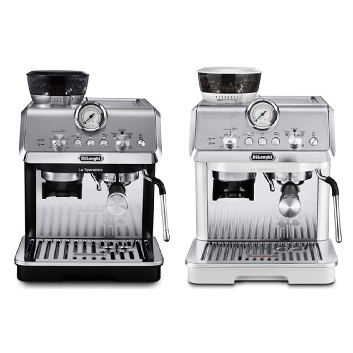 デロンギ、コーン式グラインダー搭載のエスプレッソ・カプチーノ