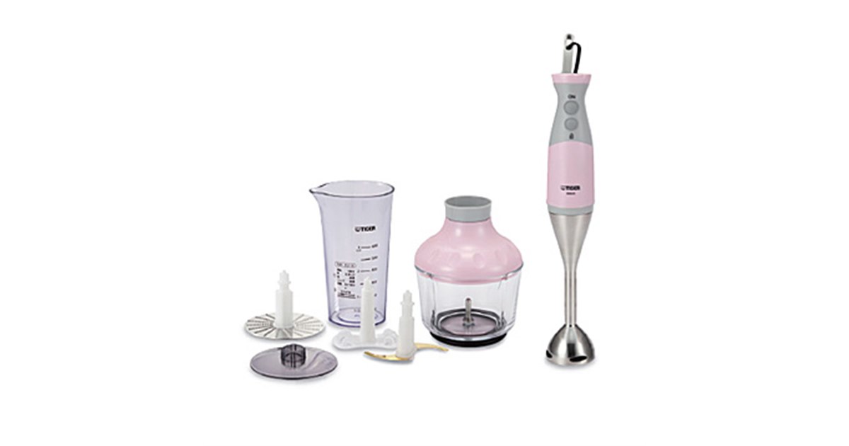 タイガー、「おろしカッター」でベジソースも作れる1台5役のハンド