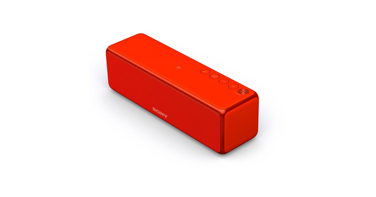 ソニー、ハイレゾ再生対応のBluetoothコンパクトスピーカー「h.ear go