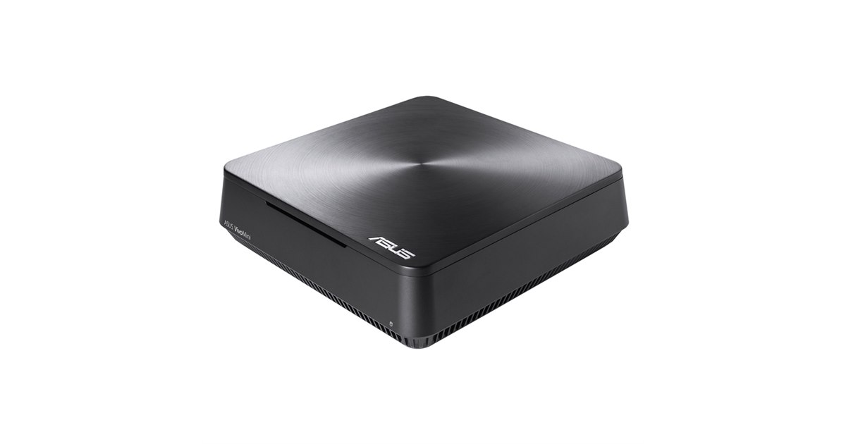 ASUS、 「Core i5 7200U」搭載で幅19cmのミニサイズPC「VivoMini VM65N