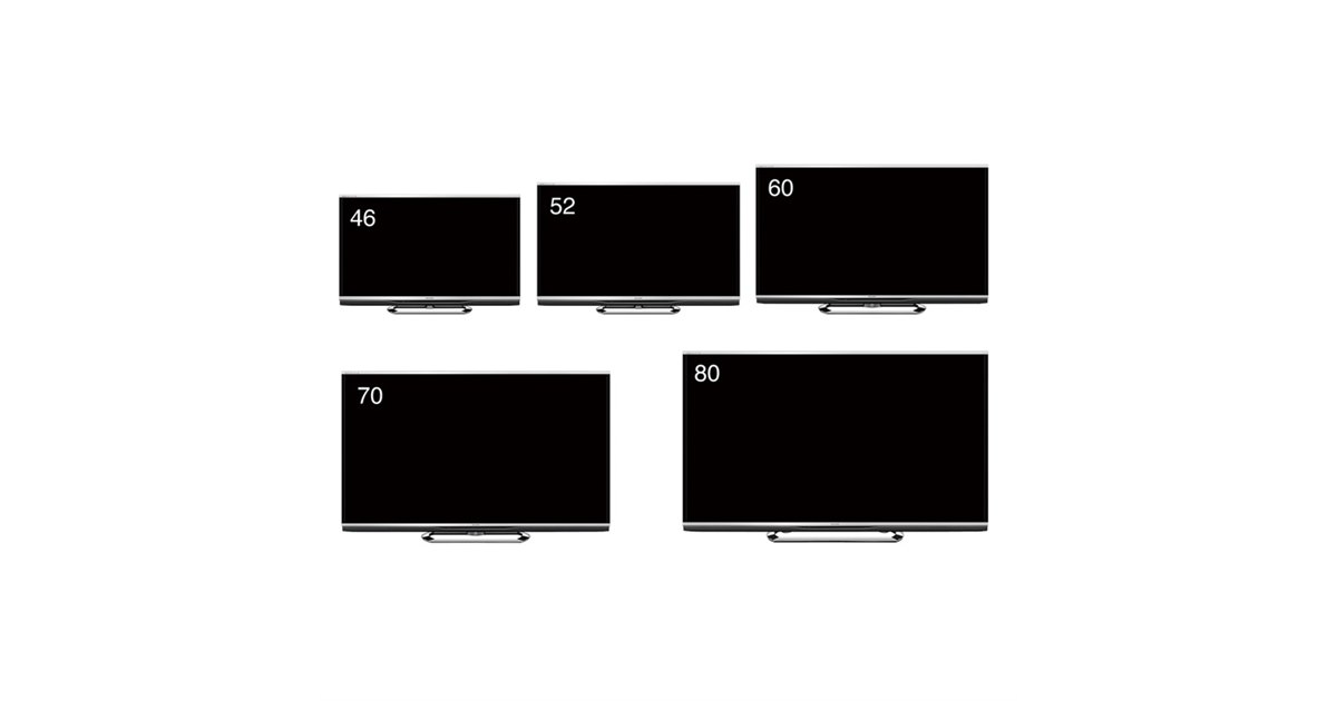 シャープ、映り込みを抑えるモスアイパネル採用「AQUOS クアトロン3D