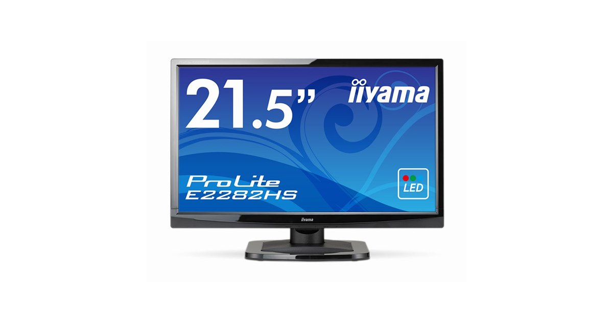 iiyama、消費電力を削減した21.5型フルHD液晶「ProLite E2282HS
