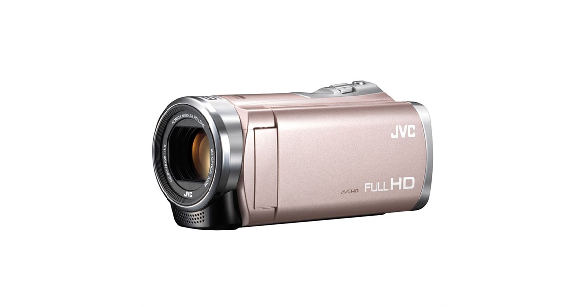 JVC、光学40倍ズーム対応のビデオカメラ「Everio GZ-E355」 - 価格.com
