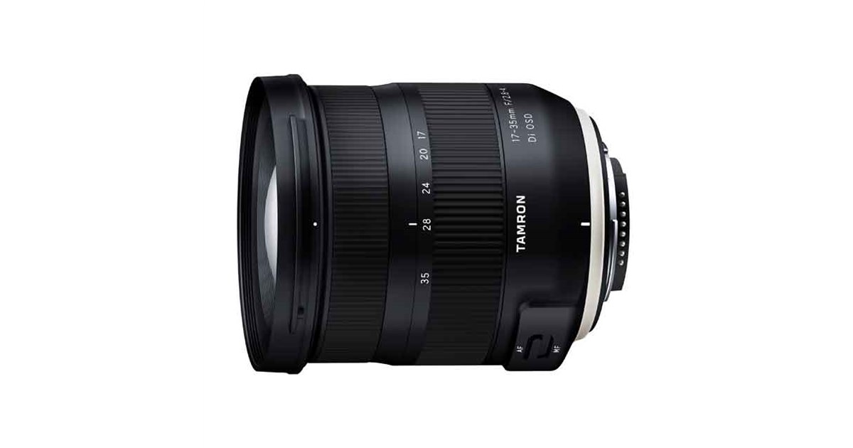タムロン、“クラス最小・最軽量”の超広角ズーム「17-35mm F/2.8-4 Di