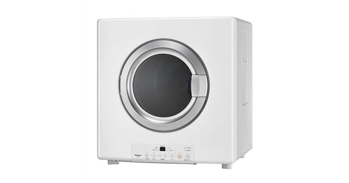 リンナイ、業界最大8kgタイプのガス衣類乾燥機「乾太くん RDT-80