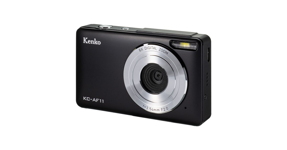 ケンコー、9,680円の約500万画素デジタルカメラを本日11月15日に発売
