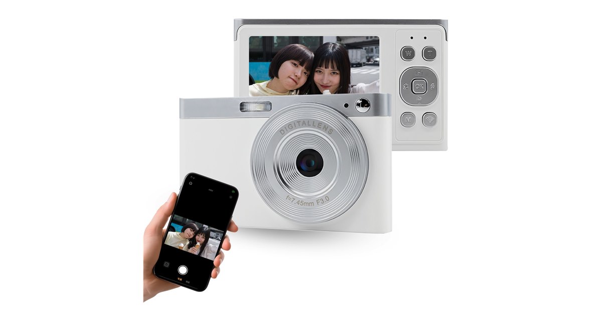 13,200円、Wi-Fiを搭載したコンパクトデジカメ「AN-DC003」 - 価格.com