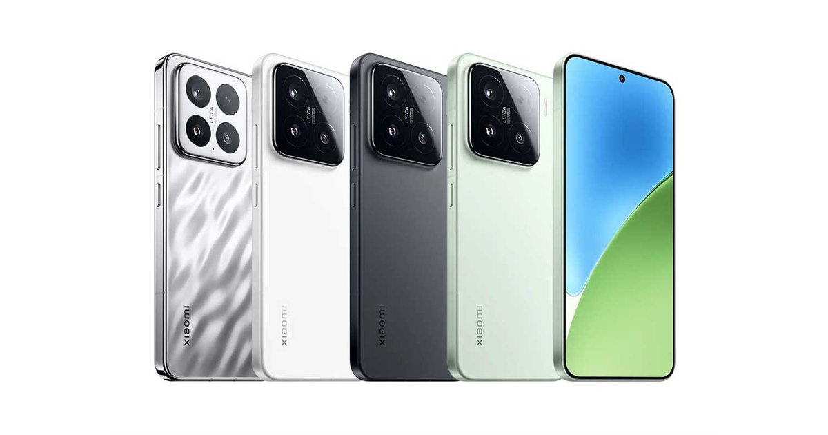 シャオミ、コンパクトフラッグシップ6.36型スマホ「Xiaomi 15」を4月1