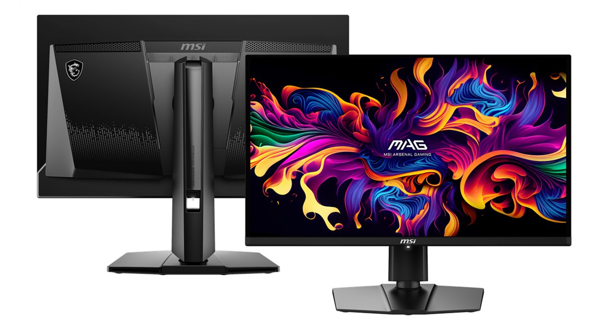 MSI、量子ドットや有機ELを採用した26.5型ゲーミングモニター「MAG