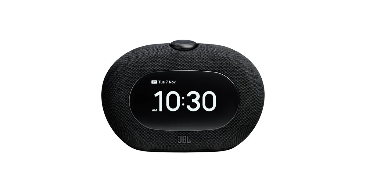 JBL、音と光で快適な眠りと目覚めをサポートするアラームクロック搭載