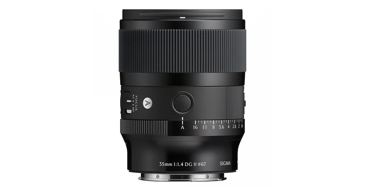 シグマ、小型・軽量化を実現した大口径単焦点レンズ「SIGMA 35mm F1.4