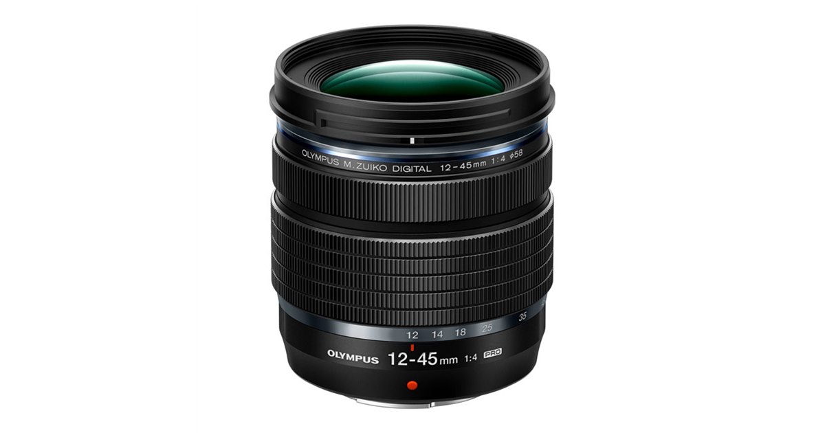 オリンパス、小型・軽量標準ズーム「M.ZUIKO DIGITAL ED 12-45mm F4.0