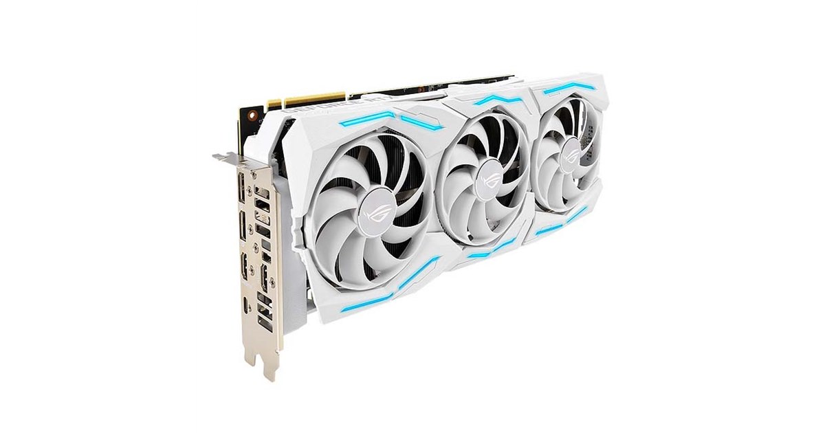 ASUS、ホワイト基板を採用した「GeForce RTX 2080 SUPER」搭載ビデオ