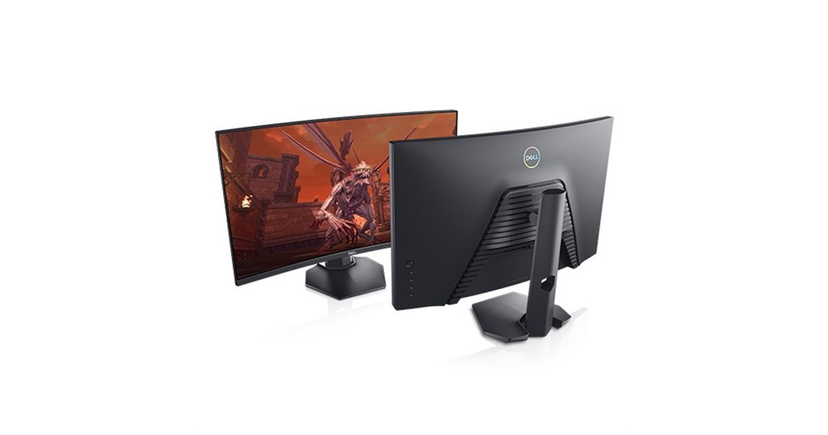 デル、1500R曲面スクリーン採用の27型ゲーミング液晶「S2721HGF