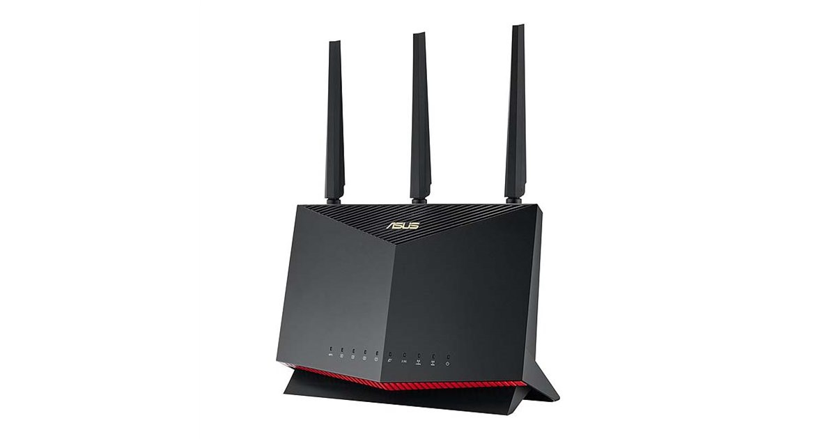 ASUS、Wi-Fi 6対応2.5G LAN搭載のゲーミング無線LANルーター「RT-AX86U