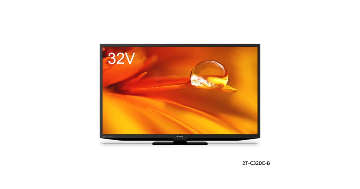 シャープ、Wチューナー搭載液晶テレビ「AQUOS DEライン」4モデル